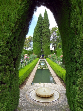 Zdjęcie z Hiszpanii - Ogrody Generalife