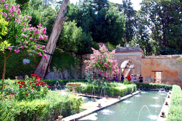Zdjęcie z Hiszpanii - Palac Generalife