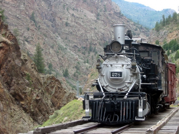 Zdjęcie ze Stanów Zjednoczonych - Cimarron (Black Canyon).
