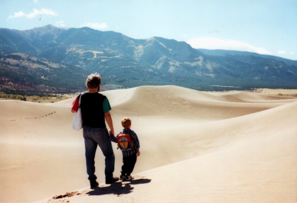 Zdjęcie ze Stanów Zjednoczonych - Great Sand Dunes NP.