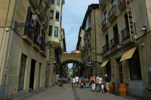 Zdjęcie z Hiszpanii - uliczki San Sebastian