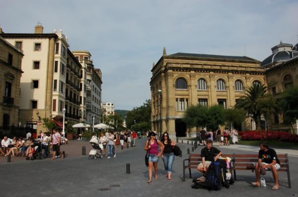 Zdjęcie z Hiszpanii - uliczki San Sebastian