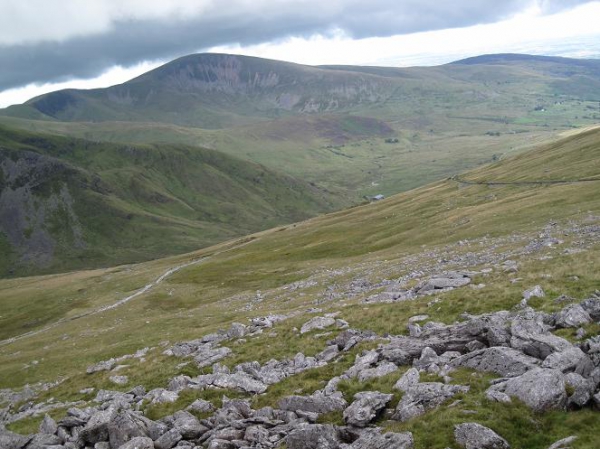 Zdjęcie z Wielkiej Brytanii - Widok w drodze na Snowdon