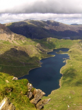 Zdjęcie z Wielkiej Brytanii - Widok w drodze na Snowdon