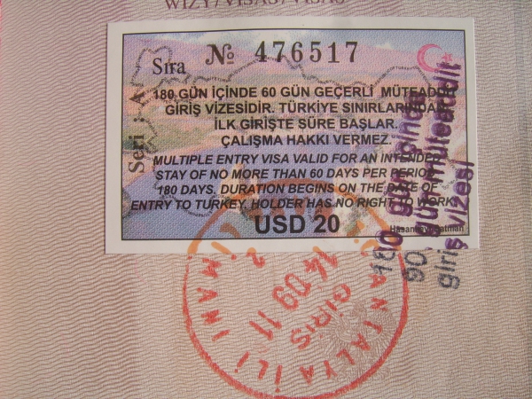 Zdjęcie z Turcji - wiza