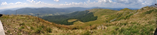 Zdjęcie z Polski - panorama z Tarnicy