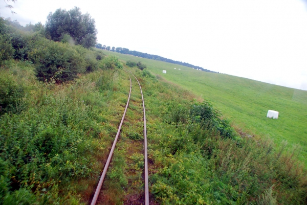 Zdjęcie z Polski - Widok z ostatniego wagonu