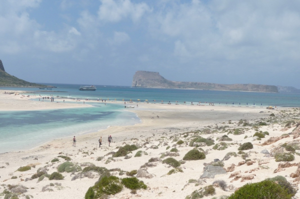Zdjęcie z Grecji - na plaży Balos