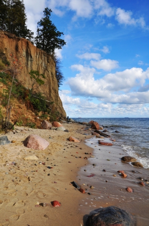 Zdjęcie z Polski - Plaża w Orłowie i klif