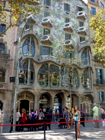 Zdjęcie z Hiszpanii - Casa Batllo