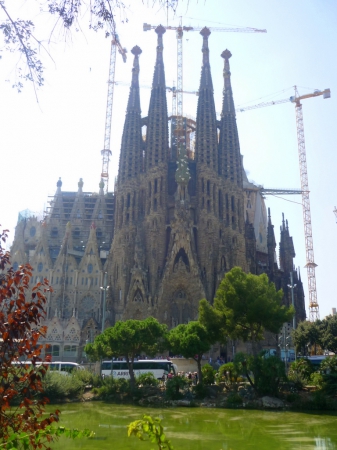 Zdjęcie z Hiszpanii - Sagrada Familia