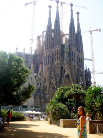 Zdjęcie z Hiszpanii - Sagrada Familia