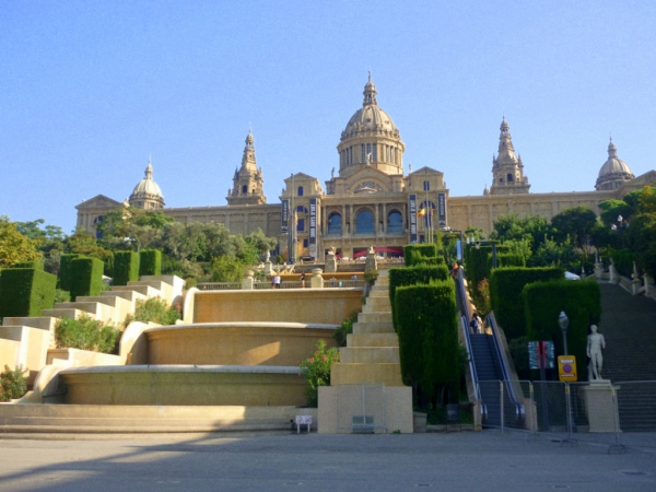 Zdjęcie z Hiszpanii - Pałac na Wzgórzu Montjuic