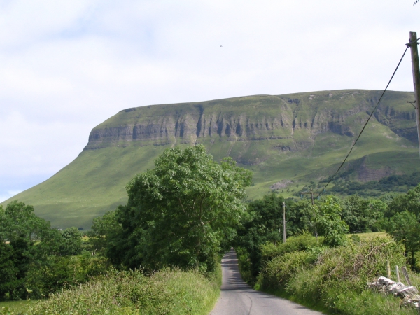 Zdjęcie z Irlandii - Góra Benbulben