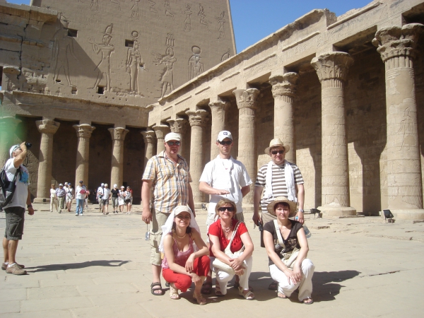 Zdjęcie z Egiptu - w Edfu