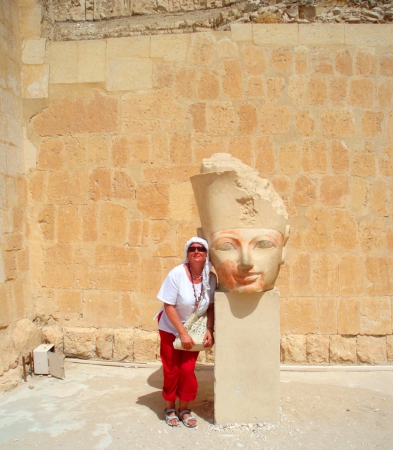 Zdjęcie z Egiptu - Deir el-Bahari