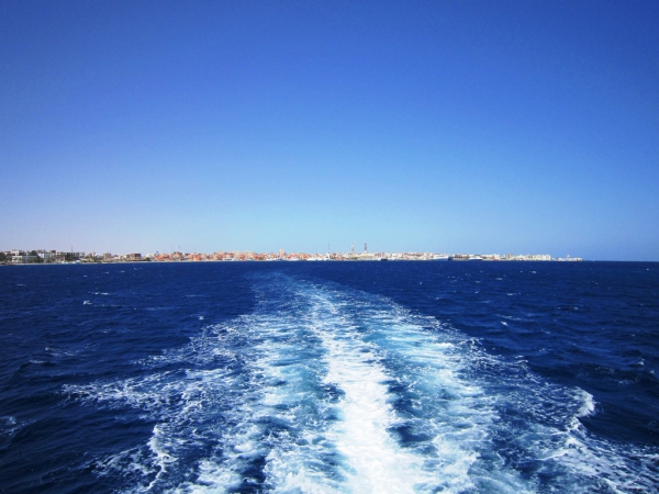 Zdjęcie z Egiptu - Hurghada od strony morza