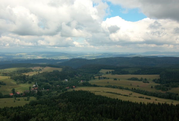 Zdjęcie z Polski - Panorama ze Szczelinica 