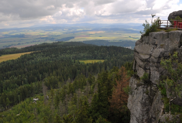 Zdjęcie z Polski - Panorama ze Szczelinica 