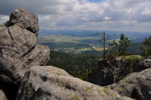 Zdjęcie z Polski - Panorama ze Szczelinica 