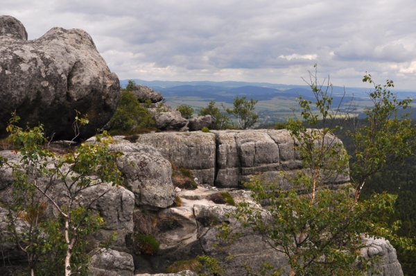 Zdjęcie z Polski - Panorama ze Szczelinica 