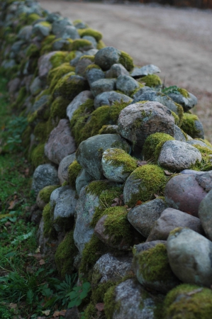 Zdjęcie z Polski - Mur wkoło cmentarza