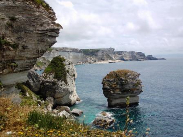 Zdjęcie z Francji - Widok z Bonifacio