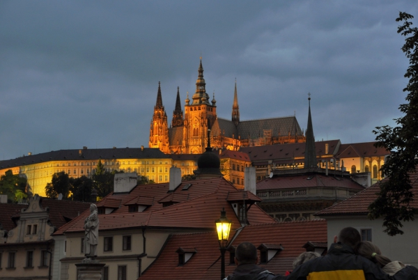 Zdjęcie z Czech - Widok na Hradczany