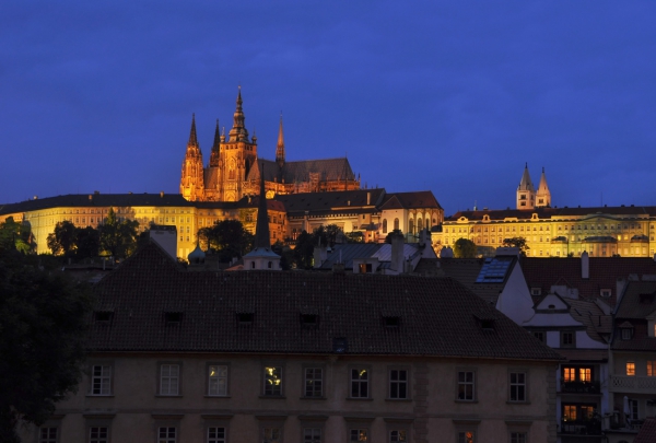 Zdjęcie z Czech - Widok na Hradczany