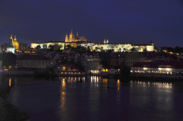 Zdjęcie z Czech - Widok na Hradczany