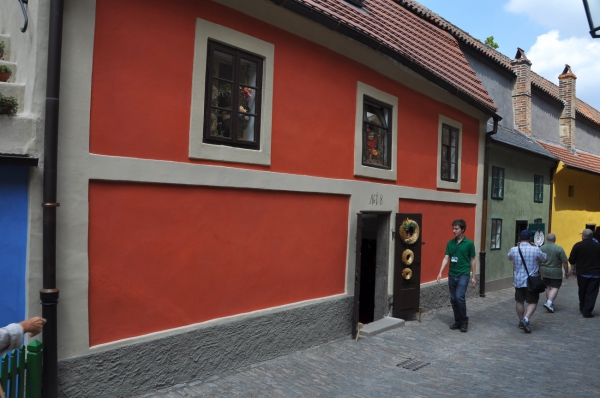 Zdjęcie z Czech - Złota uliczka w Pradze