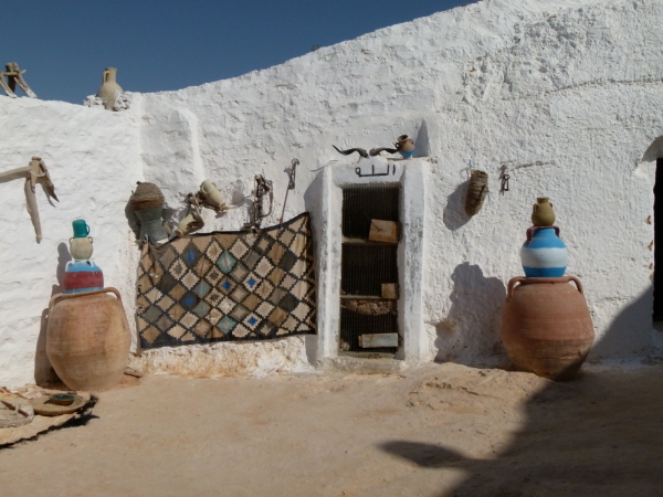 Zdjęcie z Tunezji - Podworze domu