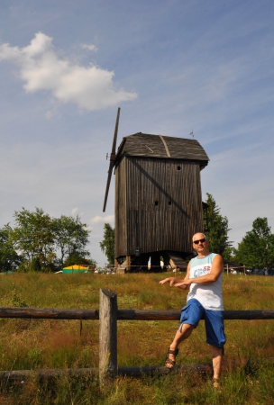 Zdjęcie z Polski - Zabytkowy wiatrak Wdzydze