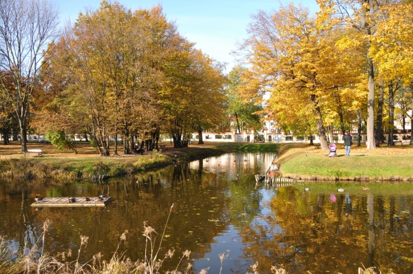 Zdjęcie z Polski - Park wokół pałacu