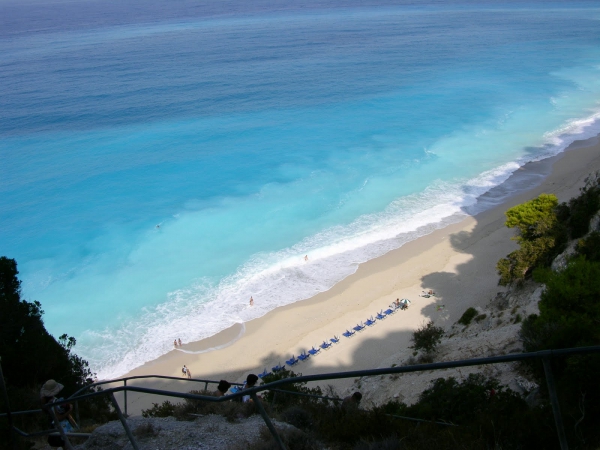 Zdjęcie z Grecji - Egremni Beach