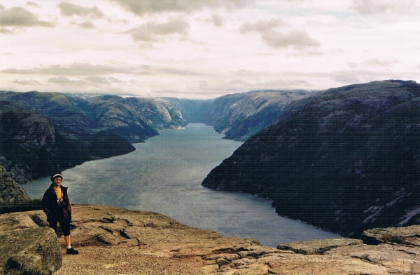 Zdjęcie z Norwegii - Panorama fiordu