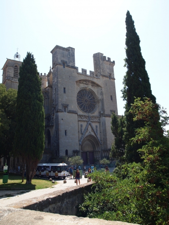 Zdjęcie z Francji - katedra w Beziers