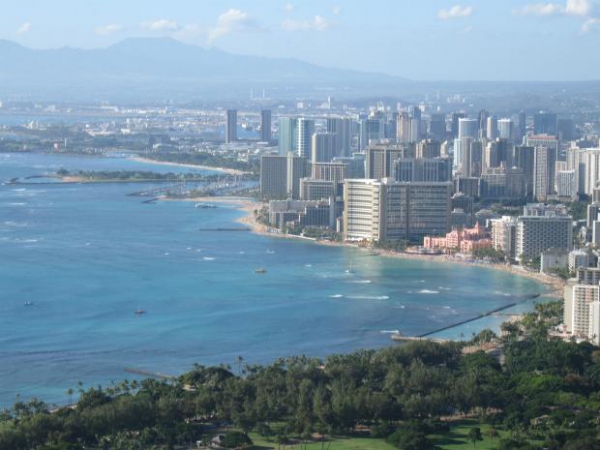 Zdjęcie ze Stanów Zjednoczonych - honolulu, panorama