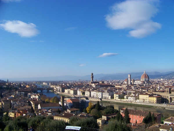 Zdjęcie z Włoch - panorama Florencji