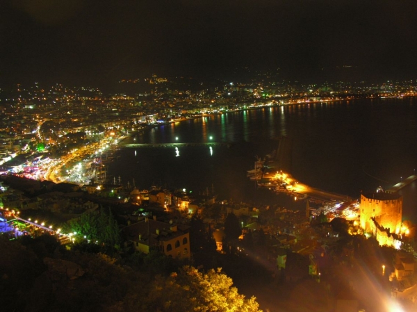 Zdjęcie z Turcji - alania by night