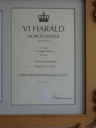 Zdjęcie z Norwegii - Król też tu był :)