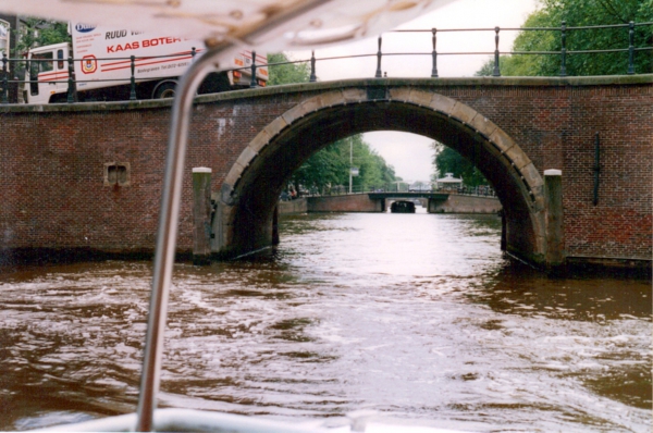 Zdjęcie z Holandii - Amsterdamski kanal