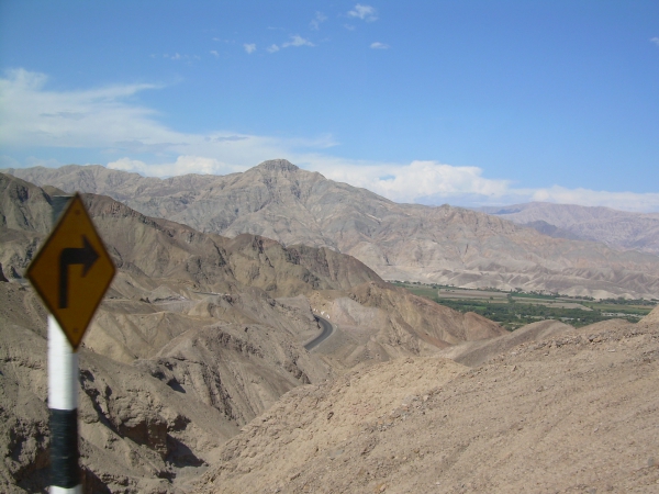 Zdjęcie z Peru - droga do Nazca