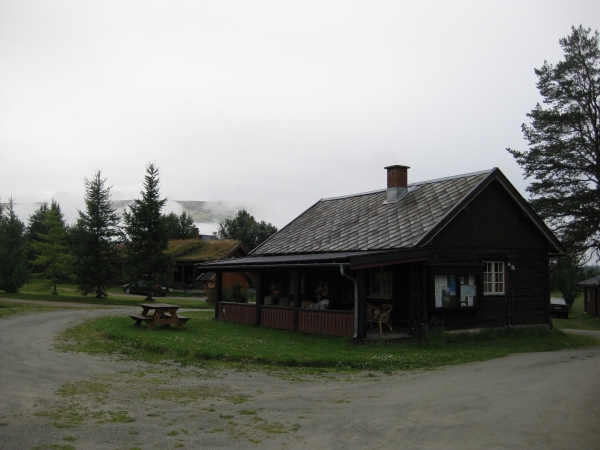Zdjęcie z Norwegii - świetlica campingu