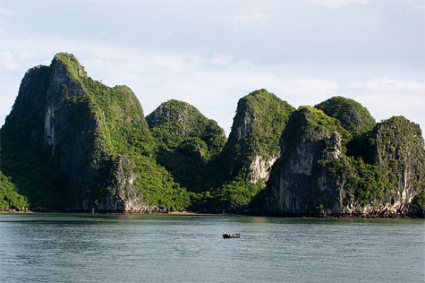 Zdjęcie z Wietnamu - halong bay