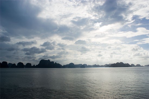 Zdjęcie z Wietnamu - wysepki halong bay