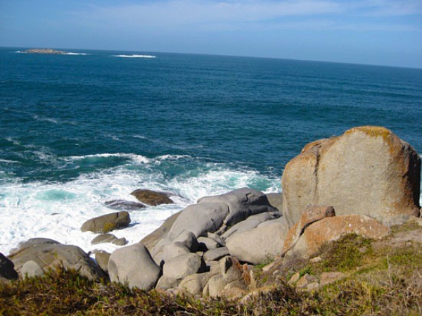 Zdjęcie z Australii - Skaly Granite Island