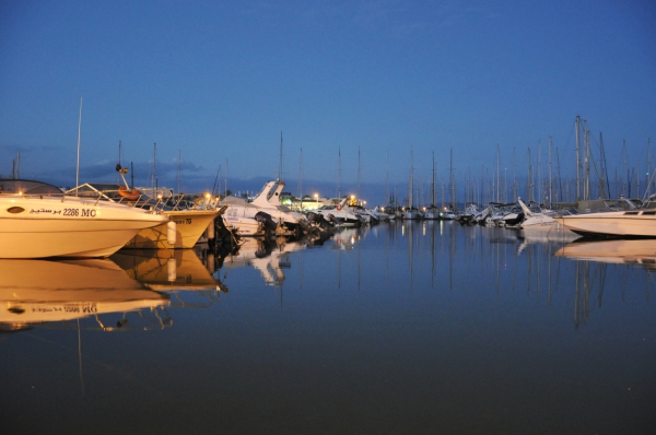 Zdjęcie z Tunezji - Port w Nowym Hammamecie