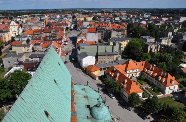 Zdjęcie z Polski - Panorama Gniezna 