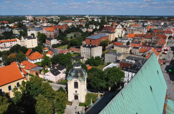 Zdjęcie z Polski - Panorama Gniezna 